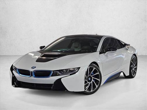 White 2016 BMW i8 2dr Cpe