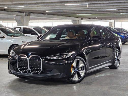 Black Sapphire Metallic 2023 BMW i4 Gran Coupe eDrive35
