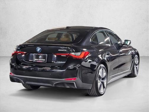 Black Sapphire Metallic 2023 BMW i4 Gran Coupe eDrive35