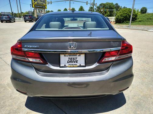 Urban Titanium Metallic 2013 Honda Civic EX-L