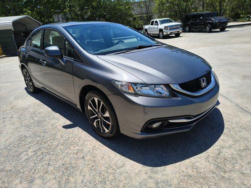 Urban Titanium Metallic 2013 Honda Civic EX-L