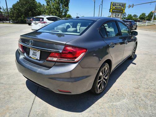Urban Titanium Metallic 2013 Honda Civic EX-L