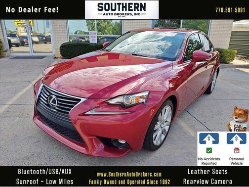 2015 Lexus IS 250 Crafted Line