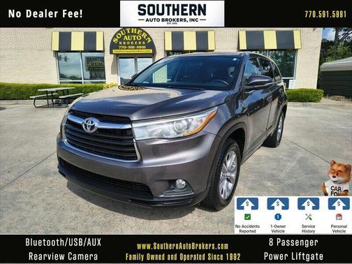 Predawn Gray Mica 2016 Toyota Highlander LE Plus