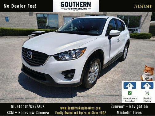 Crystal White Pearl Mica 2016 Mazda CX-5 Touring