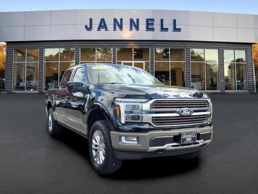 Agate Black Metallic 2025 Ford F-150 King Ranch