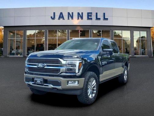 Agate Black Metallic 2025 Ford F-150 King Ranch