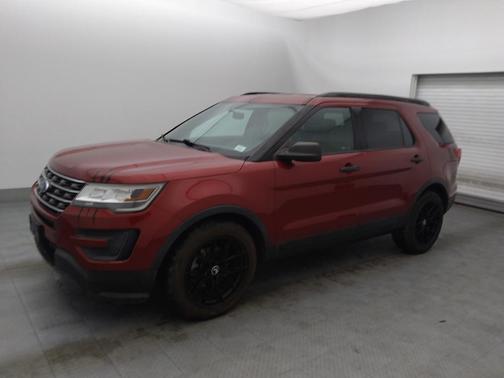 Ruby Red Metallic Tinted Clearcoat 2017 Ford Explorer Base