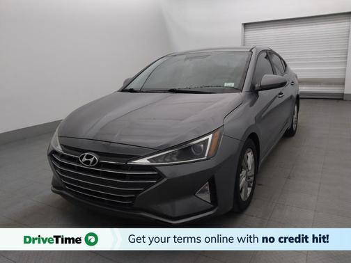 Gray 2019 Hyundai ELANTRA SEL