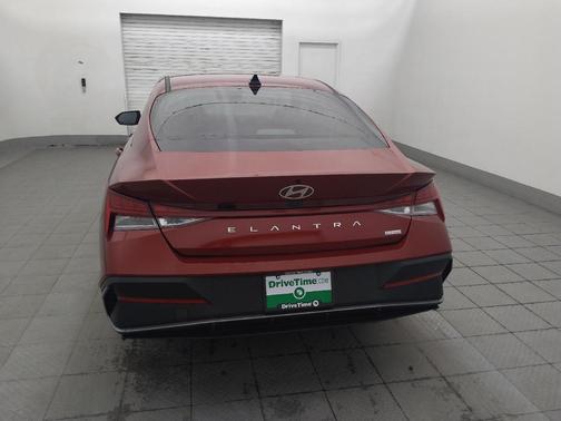 Ultimate Red Metallic 2024 Hyundai ELANTRA HEV Blue