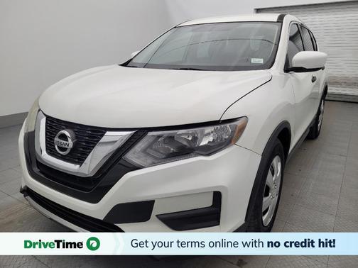 Glacier White 2017 Nissan Rogue S