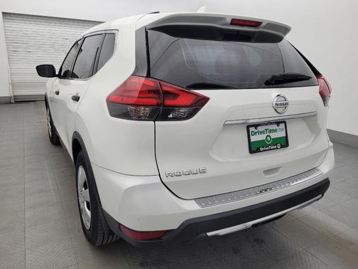 Glacier White 2017 Nissan Rogue S