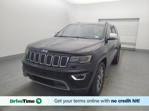 Diamond Black Crystal Pearlcoat 2018 Jeep Grand Cherokee Limited