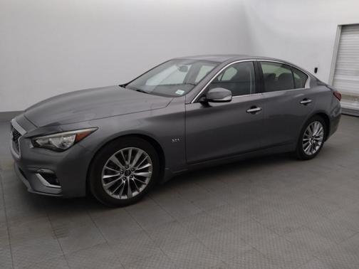 Graphite Shadow 2020 INFINITI Q50 3.0t LUXE