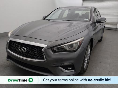 Graphite Shadow 2020 INFINITI Q50 3.0t LUXE