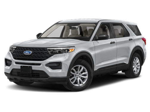 Iconic Silver Metallic 2023 Ford Explorer