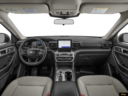 Iconic Silver Metallic 2023 Ford Explorer