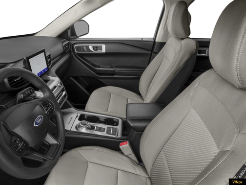 Iconic Silver Metallic 2023 Ford Explorer