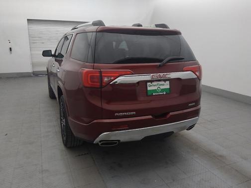 Red 2017 GMC Acadia Denali