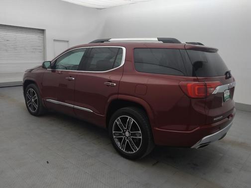 Red 2017 GMC Acadia Denali