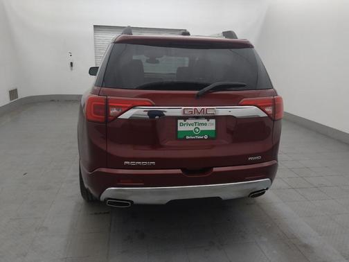 Red 2017 GMC Acadia Denali