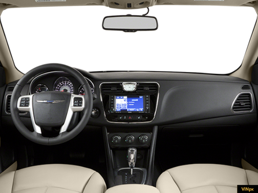 Bright White Clearcoat 2014 Chrysler 200 Touring