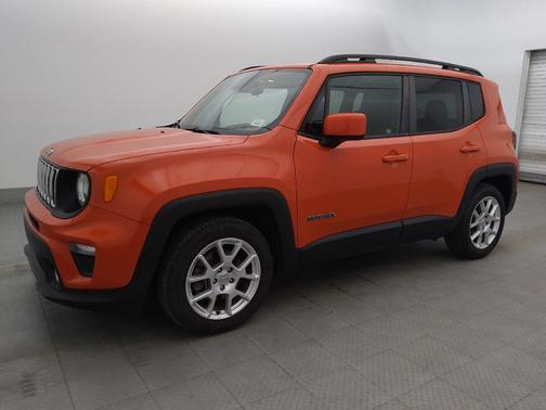 Orange 2020 Jeep Renegade Latitude