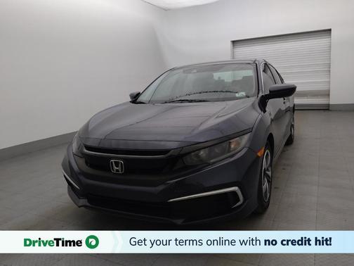 Blue 2020 Honda Civic LX