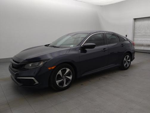 Blue 2020 Honda Civic LX