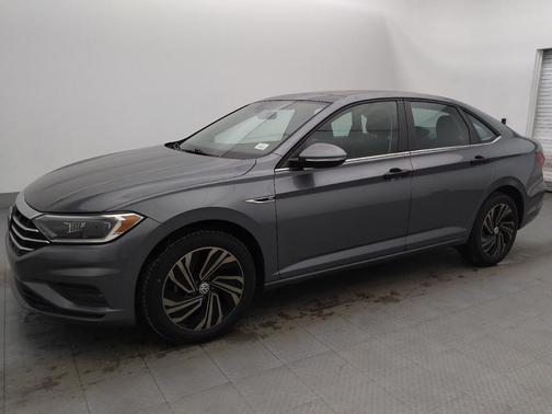 Platinum Gray Metallic 2019 Volkswagen Jetta 1.4T SEL Premium
