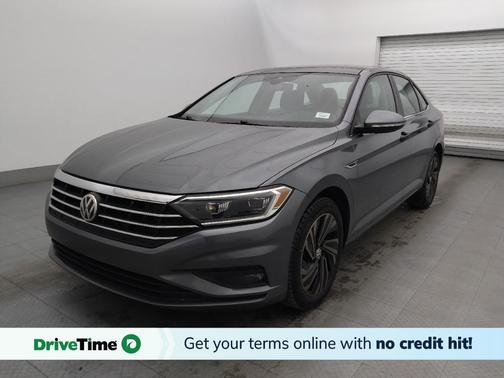 Platinum Gray Metallic 2019 Volkswagen Jetta 1.4T SEL Premium