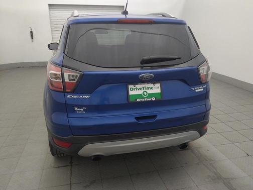 Lightning Blue Metallic 2017 Ford Escape Titanium