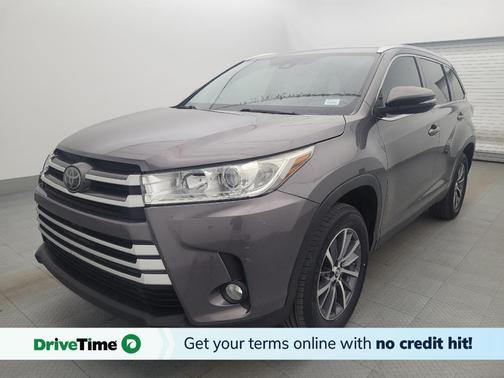 Predawn Gray Mica 2019 Toyota Highlander XLE