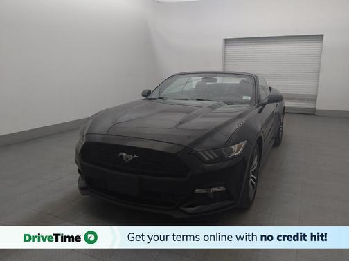 Shadow Black 2016 Ford Mustang EcoBoost Premium