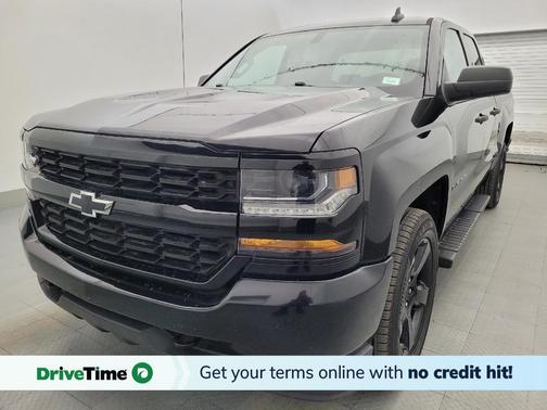 Black 2018 Chevrolet Silverado 1500 Custom