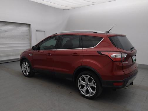 Red 2017 Ford Escape Titanium