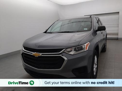 Satin Steel Metallic 2021 Chevrolet Traverse LS