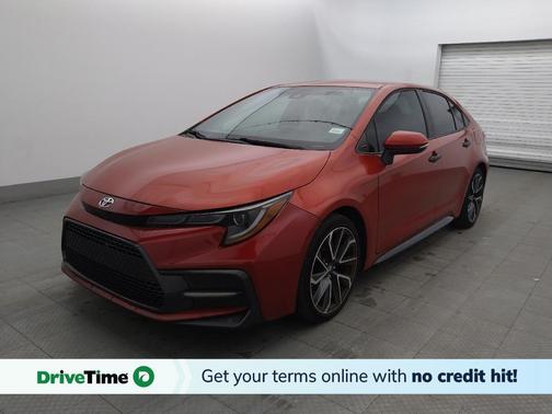 Barcelona Red Metallic 2020 Toyota Corolla SE