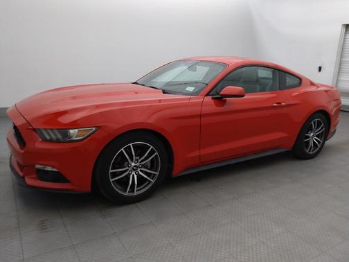 Red 2017 Ford Mustang EcoBoost Premium
