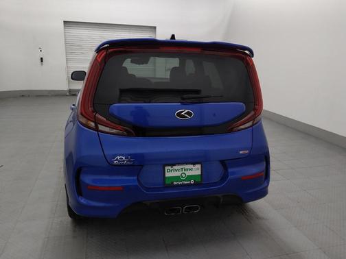 Neptune Blue/Black Roof 2021 Kia Soul Turbo