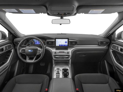 Agate Black Metallic 2023 Ford Explorer XLT