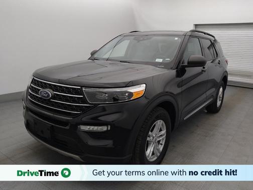 Agate Black Metallic 2023 Ford Explorer XLT