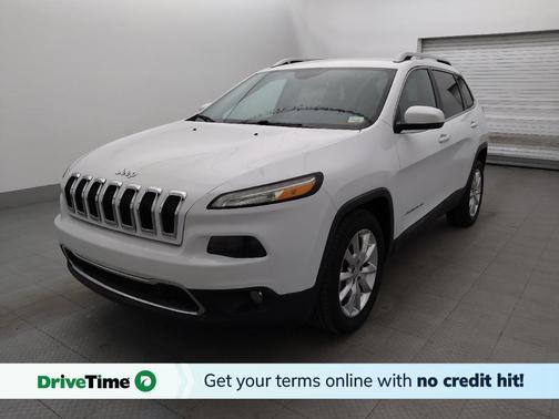 Bright White Clearcoat 2016 Jeep Cherokee Limited