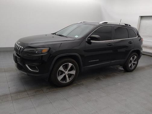 Diamond Black Crystal Pearlcoat 2019 Jeep Cherokee Limited