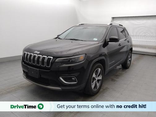Diamond Black Crystal Pearlcoat 2019 Jeep Cherokee Limited