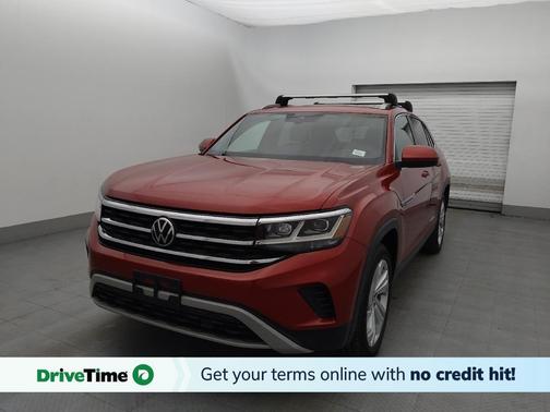 Aurora Red Metallic 2020 Volkswagen Atlas Cross Sport 3.6L V6 SEL 4MOTION