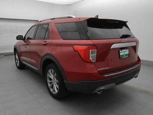 Rapid Red Metallic Tinted Clearcoat 2021 Ford Explorer Limited