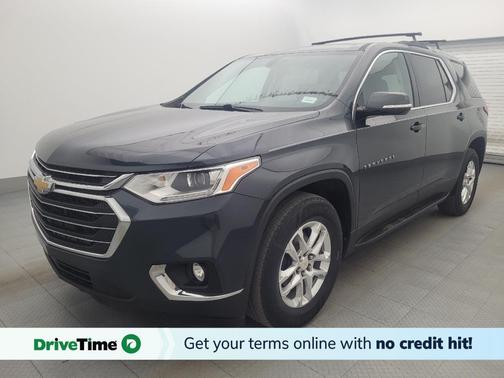 Gray 2018 Chevrolet Traverse LT Cloth