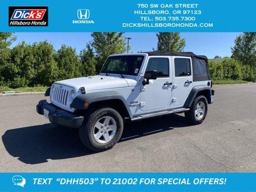 2016 Jeep Wrangler Unlimited Sport