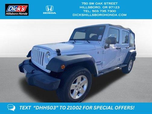 2016 Jeep Wrangler Unlimited Sport